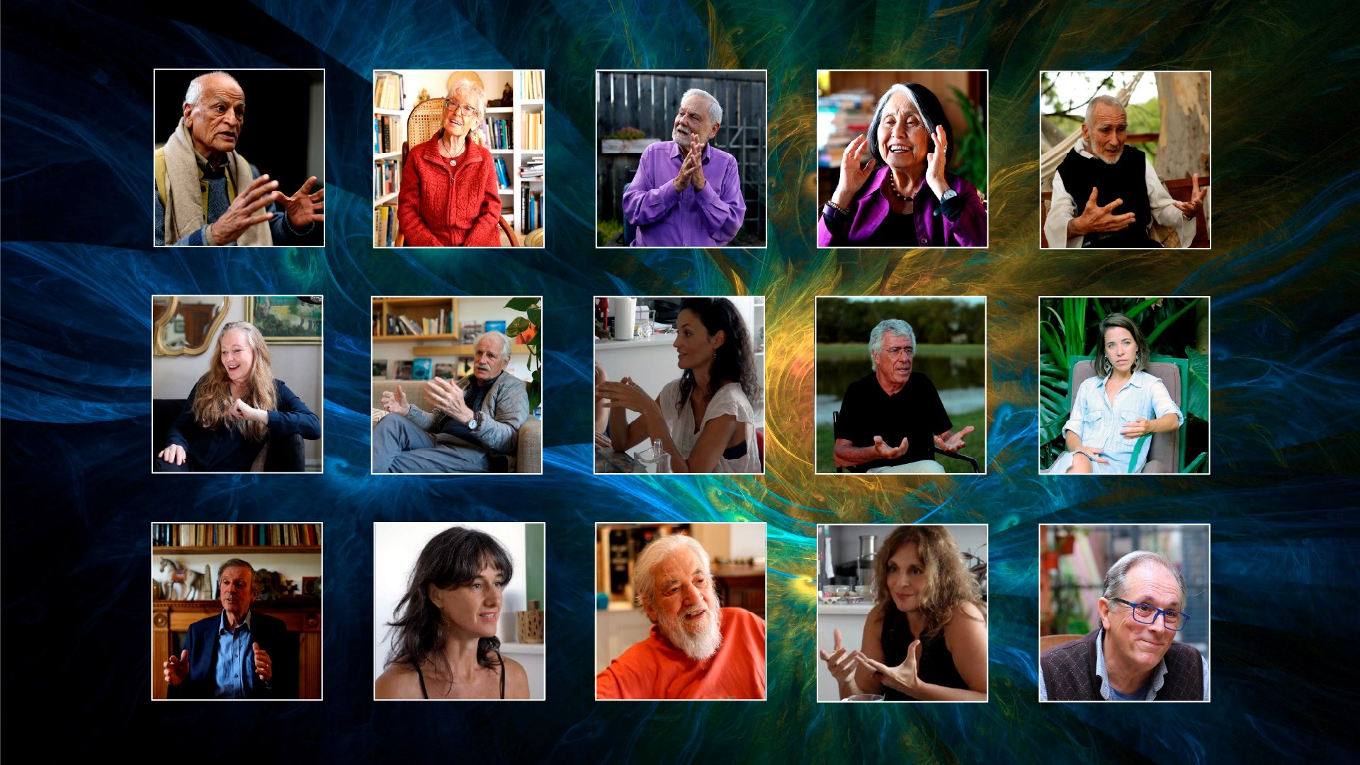 Fotos de los participantes de Voces de la Tierra